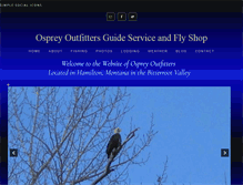 Tablet Screenshot of ospreyoutfittersmontana.com